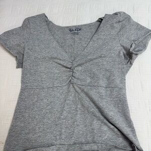 Brandy Melville Gray Women's Top